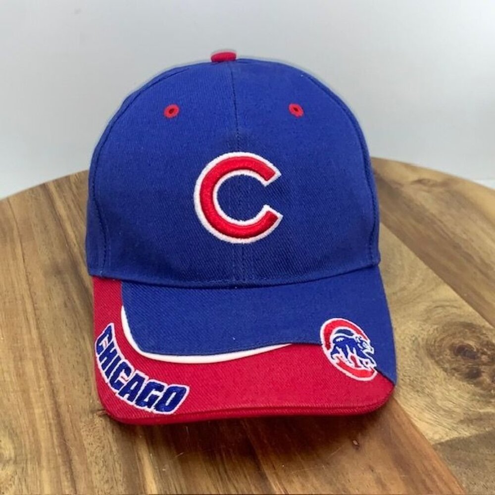 Chicago Cubs MLB 47 Twins Embroidered Strapback Hat Genuine Merchandise